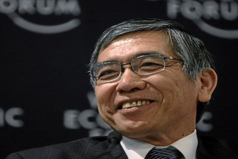  Haruhiko Kuroda Berpeluang Besar Melanjutkan Jabatan Gubernur BoJ
