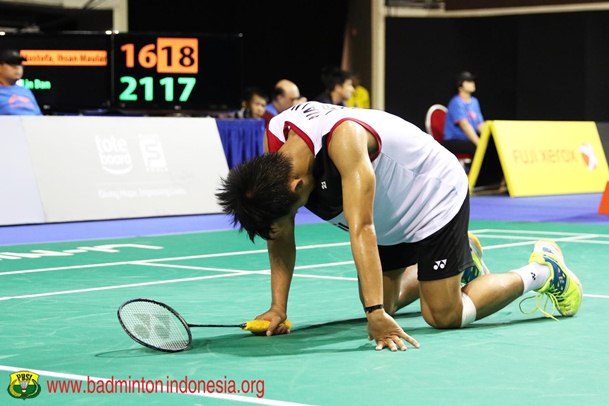  Hasil BCA Indonesia Open 2017: Kalah, Ihsan Akui Kurang Dapat Feel