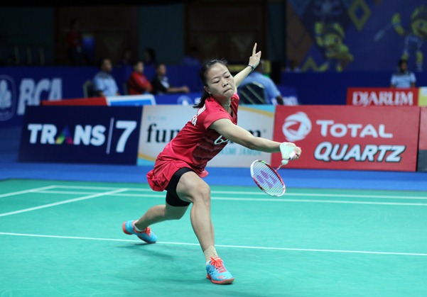  Hasil BCA Indonesia Open 2017: Fitriani Siap Capek Lawan Sung