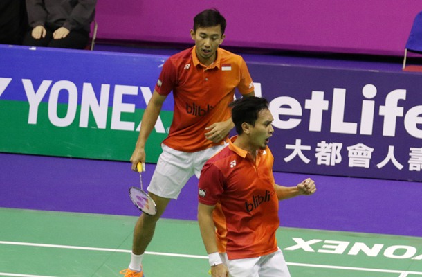  Hasil BCA Indonesia Open 2017: Kalah Lagi, Ahsan/Rian Bakal Evaluasi