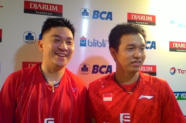  Hasil BCA Indonesia Open 2017: Hendra/Tan Belum Bisa Hadang Li/Liu