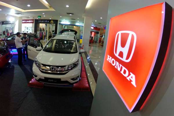  Penjualan Bulanan Honda Naik 13,9%