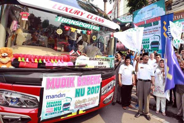  Mudik Bareng Bank Mandiri dan NU