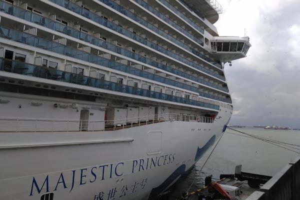  Kapal Pesiar Majestic Princess Memilih Jalur Maritim Sutra