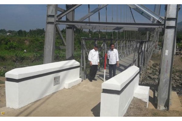  Bangun Jembatan Gantung & Rusunawa, PUPR Hadirkan Kemudahan Akes &Hunian Layak Masyarakat Temanggung