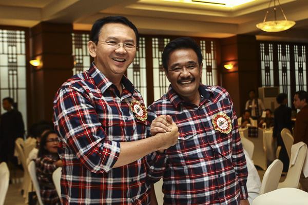 Basuki Tjahaja Purnama (Ahok) dan Djarot Saiful Hidayat/Antara