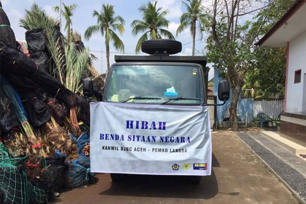  Jelang Lebaran, Bea Cukai Aceh Hibahkan 60 Ton Bawang Hasil Penindakan