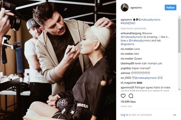 Agnes Monica Didandani Make Up Artist Hollywood