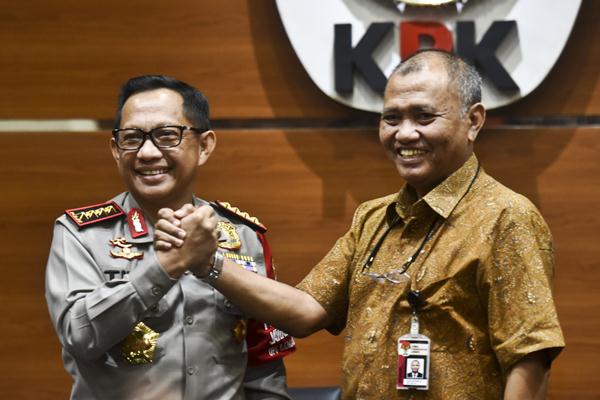  Tito Karnavian dan Agus Rahardjo Bahas Novel Baswedan