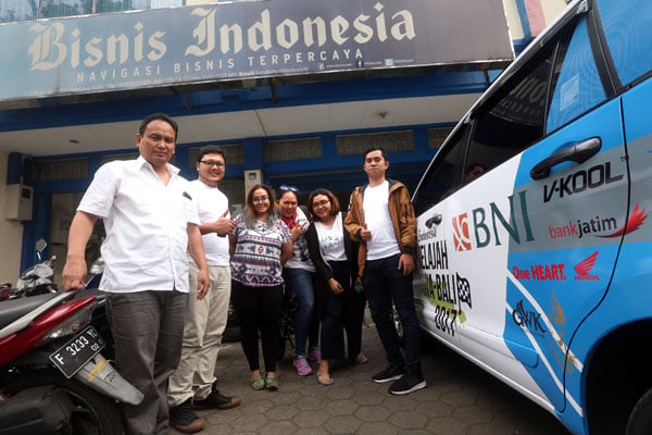  FOTO: Tim Bisnis Indonesia Jelajah Jalur Mudik Jawa-Bali Singgah di Bandung