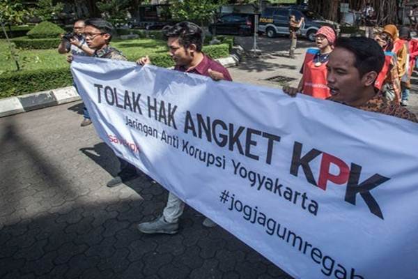  Elemen Masyarakat Ajukan Uji Materi Pembentukan Pansus Hak Angket KPK