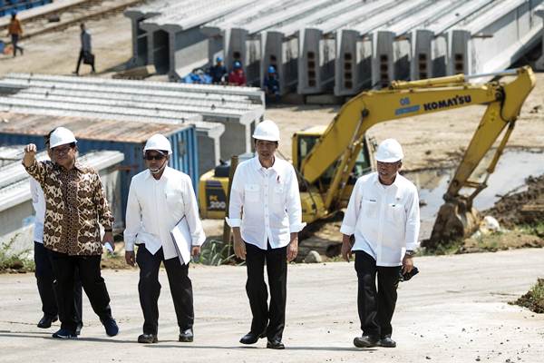  Presiden Meninjau Proyek Jalan Tol Bocimi