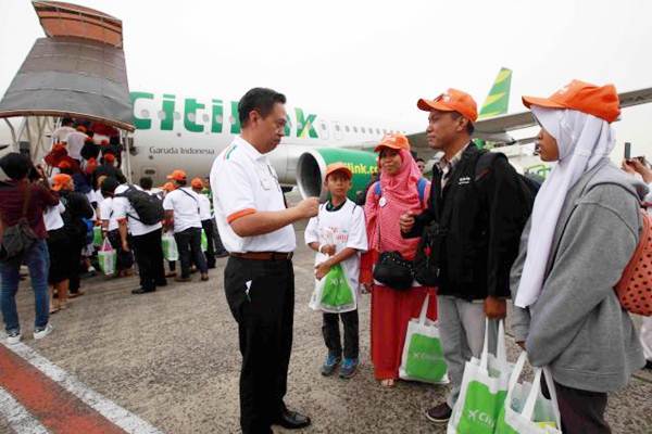  BNI Digimudik Berangkatkan 300 Pemudik dengan Citilink