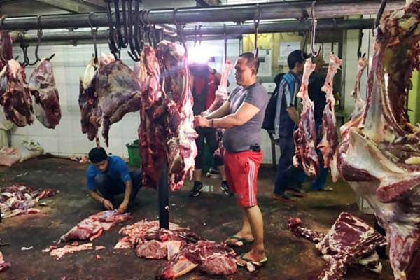  LEBARAN 2017 : Harga Daging Sapi di Jakarta Tidak Melonjak