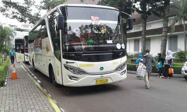  Rombongan Mudik Gratis Bio Farma Diberangkatkan