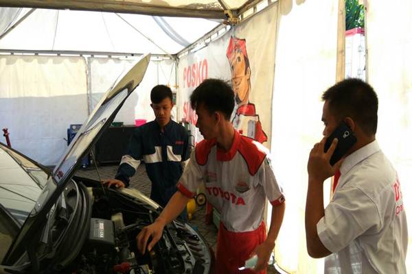  MUDIK LEBARAN 2017: Posko Siaga 24 Jam Toyota Paiton, Siap Layani 500 Kendaraan