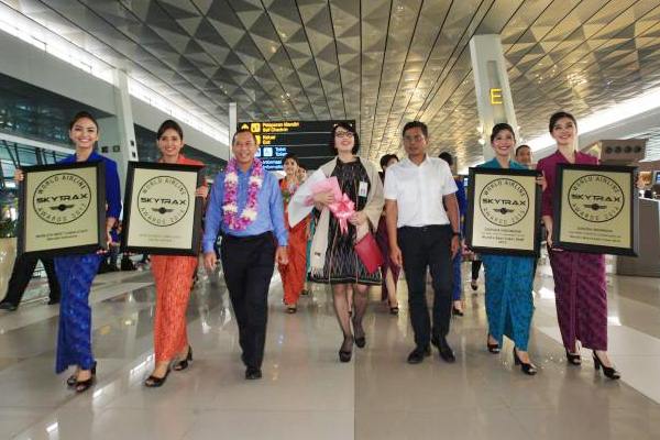  Penghargaan Awak Kabin Terbaik Garuda Diarak