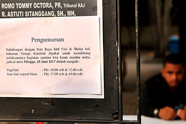  Hormati Salat Idulfitri, Gereja Katedral Ubah Jadwal Misa Pagi
