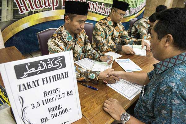  Masjid Istiqlal Kumpulkan Zakat Fitrah Rp400 Juta