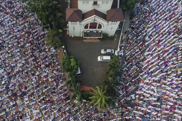  Salat Id Tahanan KPK Tertutup untuk Media