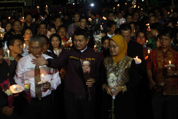  WARGA DUKUNG POLRI