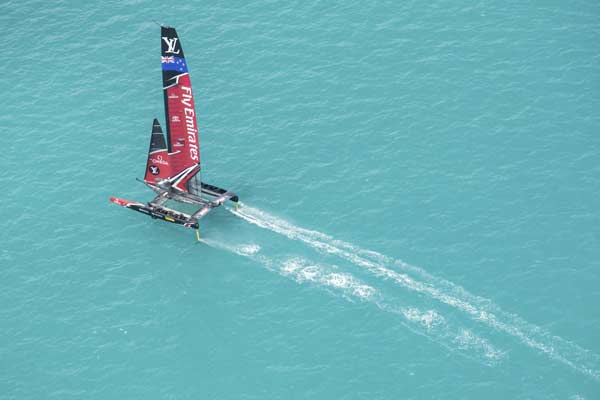  Lomba Layar Louis Vuitton America’s Cup di  Bermuda