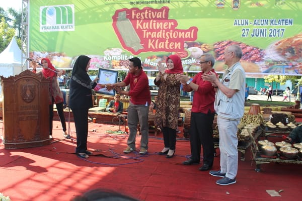  Festival Kuliner Tradisional Klaten Pecahkan Rekor MURI