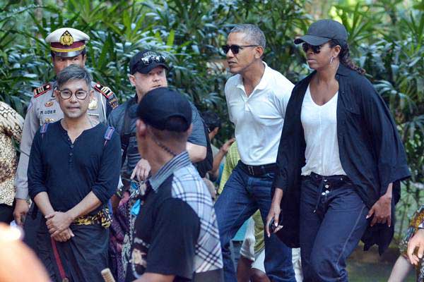  Obama Merasa Nyaman dan Aman Selama di Bali