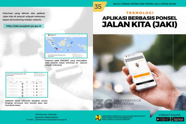  Aplikasi Jalan Kita Diunduh 500 Kali