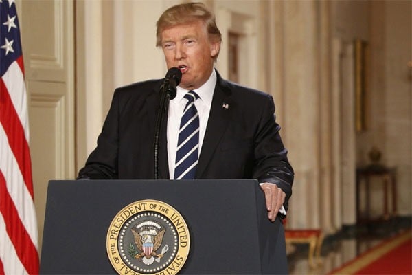  Presiden AS Donald Trump Bakal Bertemu Presiden Korsel Moon Jae-in