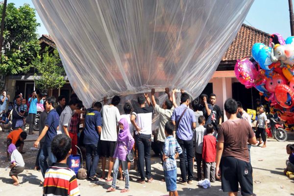  Kemenhub Bakal Gelar Festival Balon Udara yang Tidak Mengudara