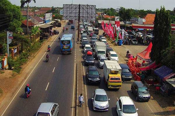  Arus Balik Lebaran 2017: Ruas Jalan Pantura Batang-Pekalongan Mulai Padat