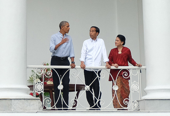 OBAMA KUNJUNGI PRESIDEN JOKO WIDODO