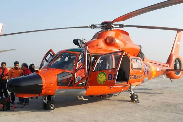 Helikopter Basarnas Jatuh, Tiga Korban Meninggal Berhasil Dievakuasi