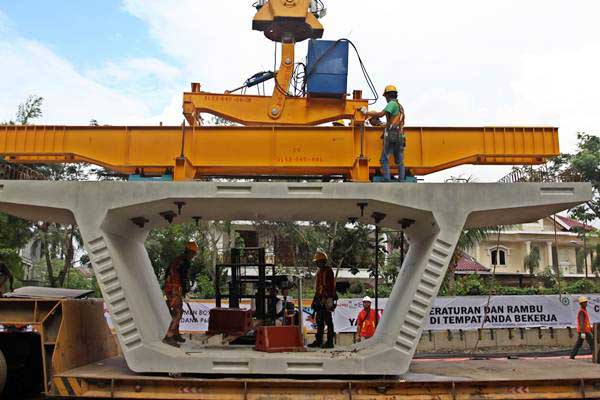  Proyek Pembangunan LRT Velodrome - Kelapa Gading Lampaui Target