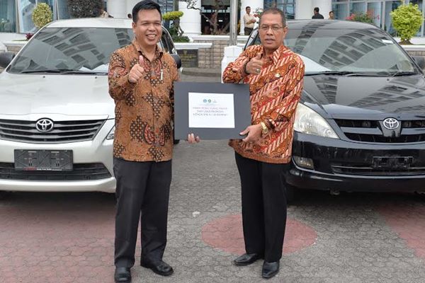  Hibah USAID, Mobil Innova Dipakai untuk Praktik Bongkar Pasang