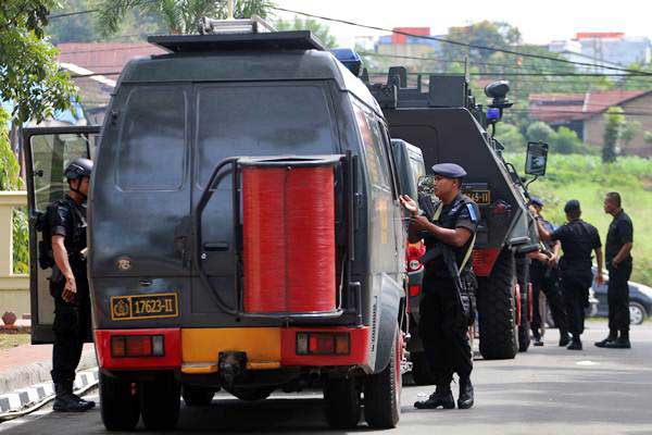  Tembak Pelaku Teror, Empat Anggota Polda Sumut Naik Pangkat