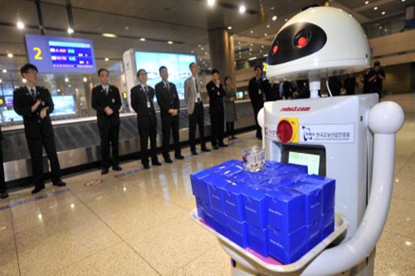  Robot-robot ‘Invasi’ Bandara Incheon