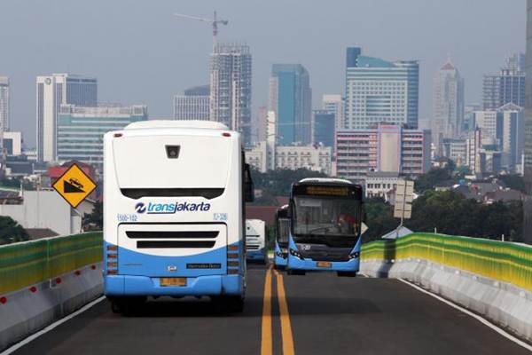  Uji Coba Jalan Melayang TransJakarta Tendean-Clideug