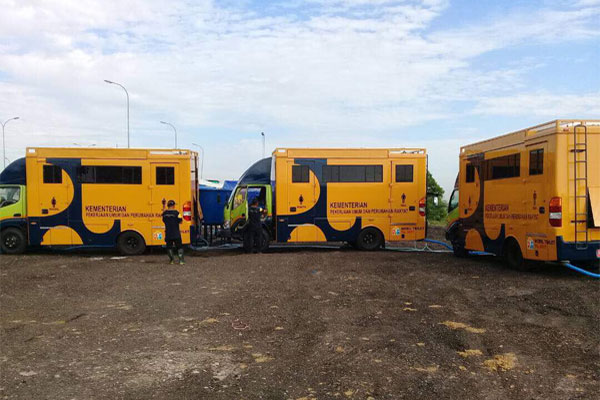  Ribuan Pemudik Nikmati Mobil Toilet Kementerian PUPR Selama Mudik Lebaran 2017