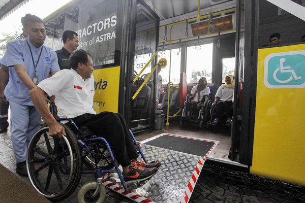  Mudik 2017 Belum Optimal Layani Disabilitas