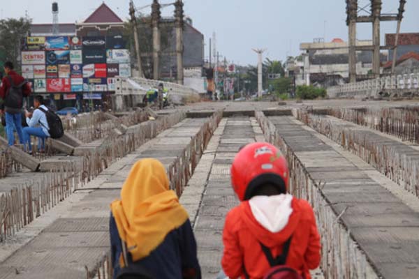  JEMBATAN BRAWIJAYA: Pembangunan Segera Dilanjutkan