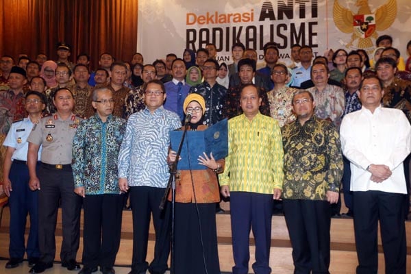  FOTO: PTN/PTS se-Jawa Barat Deklarasi Anti Radikalisme di Unpad