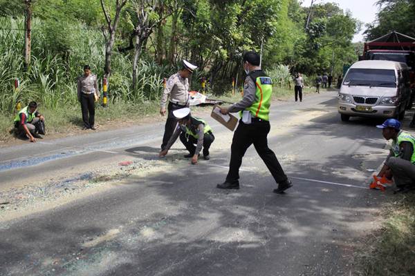  Di Sini Lokasi Kecelakaan Maut Bus Medali Mas di Probolinggo