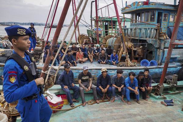  Nelayan Vietnam Tertangkap Curi Ikan 5,5 Ton