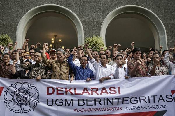  1000 Dosen UGM Dukung KPK