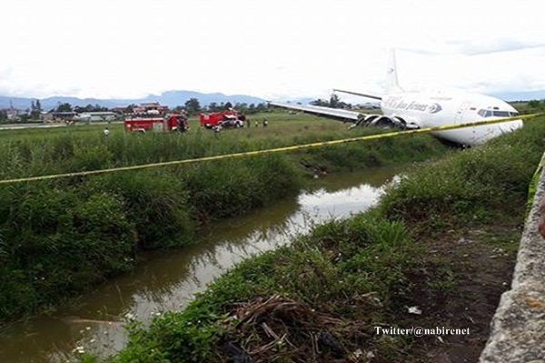  Pesawat Tri MG Asia Tergelincir di Wamena, Bawa BBM Pertamina