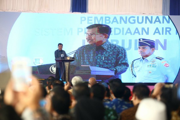  Wapres Jusuf Kalla: Konsep SPAM Umbulan Bisa Jadi Role Model