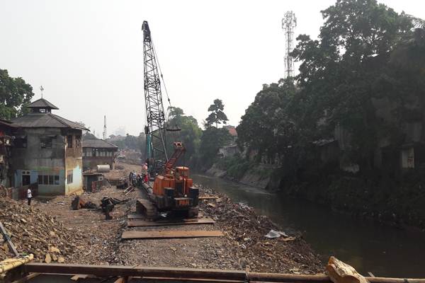  Proyek Normalisasi Ciliwung Kembali Bergerak