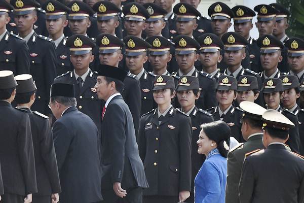  Presiden Jokowi Lantik Perwira Remaja TNI-Polri